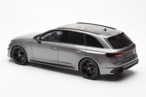 Audi RS4 B9 Avant Competition Daytona Pilkas GT Spirit 1:18 GT456 Derva - nuotrauka 5 iš 6