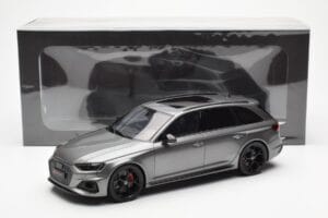 Audi RS4 B9 Avant Competition Daytona Pilkas GT Spirit 1:18 GT456 Derva - nuotrauka 6 iš 6