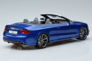 Audi RS5 B8 Kabrioletas Mėlynas GT Spirit 1:18 ZM053 Derva - nuotrauka 2 iš 6