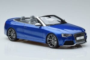 Audi RS5 B8 Kabrioletas Mėlynas GT Spirit 1:18 ZM053 Derva - nuotrauka 4 iš 6