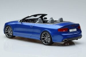 Audi RS5 B8 Kabrioletas Mėlynas GT Spirit 1:18 ZM053 Derva - nuotrauka 5 iš 6