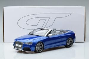 Audi RS5 B8 Kabrioletas Mėlynas GT Spirit 1:18 ZM053 Derva - nuotrauka 6 iš 6