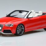 Audi RS5 B8 Kabrioletas Raudonas GT Spirit 1:18 GT724 Derva