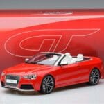 Audi RS5 B8 Kabrioletas Raudonas GT Spirit 1:18 GT724 Derva - image 5 of 5