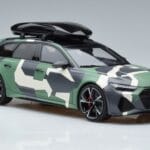 Audi RS6 C8 Avant Kamufliažas With Roof Top Asia Edition GT Spirit 1:18 CLDC014 Derva - image 4 of 6