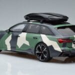 Audi RS6 C8 Avant Kamufliažas With Roof Top Asia Edition GT Spirit 1:18 CLDC014 Derva - image 5 of 6