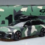 Audi RS6 C8 Avant Kamufliažas With Roof Top Asia Edition GT Spirit 1:18 CLDC014 Derva - image 6 of 6