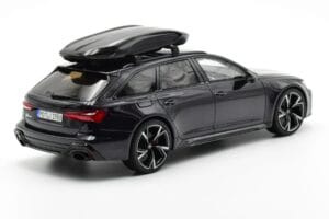 Audi RS6 C8 Avant Mythos Juodas Su Karbono Stogu Asia Edition GT Spirit 1:18 CLDC007 Derva - nuotrauka 2 iš 6