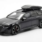 Audi RS6 C8 Avant Mythos Juodas Su Karbono Stogu Asia Edition GT Spirit 1:18 CLDC007 Derva