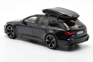 Audi RS6 C8 Avant Mythos Juodas Su Karbono Stogu Asia Edition GT Spirit 1:18 CLDC007 Derva - nuotrauka 5 iš 6