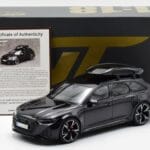 Audi RS6 C8 Avant Mythos Juodas Su Karbono Stogu Asia Edition GT Spirit 1:18 CLDC007 Derva - image 6 of 6