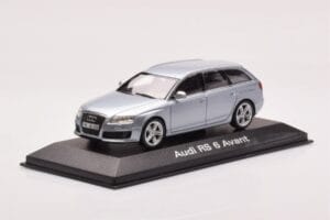 Audi RS6 C6 Monza Sidabrinis Minichamps 1:43 5010710213 Metalas - nuotrauka 2 iš 4