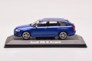 Audi RS6 C6 Sepang Mėlynas Minichamps 1:43