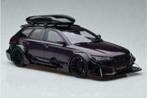 Audi RS6 C7 Avant Su Body Kit Violetinis GT Spirit 1:18 GT864 Derva - nuotrauka 4 iš 6