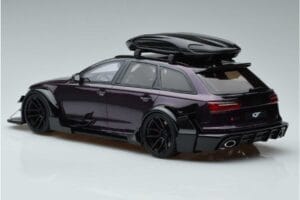 Audi RS6 C7 Avant Su Body Kit Violetinis GT Spirit 1:18 GT864 Derva - nuotrauka 5 iš 6