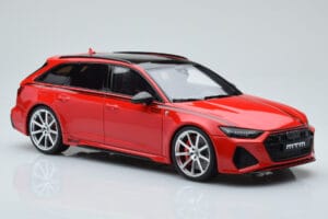 Audi RS6 MTM C8 Avant Tango Raudonas GT Spirit 1:18 GT432 Derva - nuotrauka 4 iš 6
