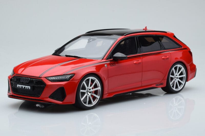 Audi RS6 MTM C8 Avant Tango Raudonas GT Spirit 1:18