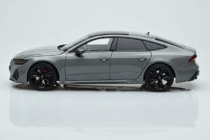 Audi RS7 C8 Sportback Pilkas Kengfai 1:18 VAKF-0333 Derva - nuotrauka 4 iš 7