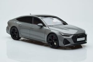 Audi RS7 C8 Sportback Pilkas Kengfai 1:18 VAKF-0333 Derva - nuotrauka 5 iš 7