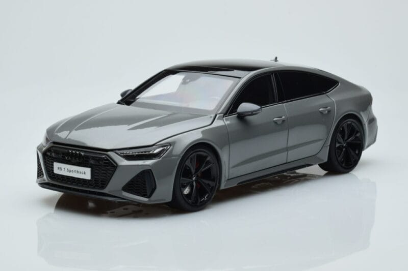Audi RS7 C8 Sportback Pilkas Kengfai 1:18 VAKF 0333 Derva