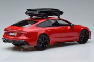 Audi RS7 C8 Sportback Raudonas Asia Edition GT Spirit 1:18 CLDC021 Derva - nuotrauka 2 iš 6