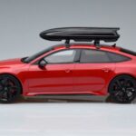 Audi RS7 C8 Sportback Raudonas Asia Edition GT Spirit 1:18 CLDC021 Derva - image 3 of 6