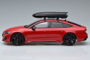 Audi RS7 C8 Sportback Raudonas Asia Edition GT Spirit 1:18 CLDC021 Derva - nuotrauka 3 iš 6