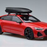 Audi RS7 C8 Sportback Raudonas Asia Edition GT Spirit 1:18 CLDC021 Derva - image 4 of 6