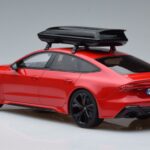 Audi RS7 C8 Sportback Raudonas Asia Edition GT Spirit 1:18 CLDC021 Derva - image 5 of 6