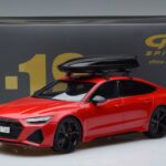 Audi RS7 C8 Sportback Raudonas Asia Edition GT Spirit 1:18 CLDC021 Derva - image 6 of 6
