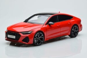 Audi RS7 C8 Sportback Raudonas Kengfai 1:18 VAKF 0332 Derva