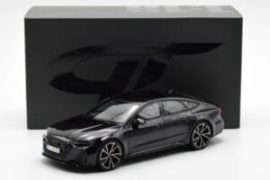 Audi RS7 C8 Sportback Mythos Juodas Asia Edition GT Spirit 1:18 CLDC011 Derva - nuotrauka 6 iš 6