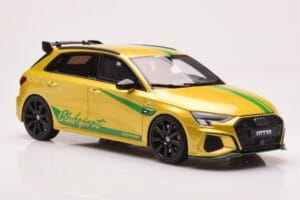 Audi S3 8Y MTM Clubsport Geltonas GT Spirit 1:18 GT891 Derva - nuotrauka 4 iš 6