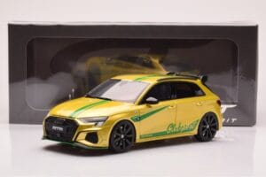 Audi S3 8Y MTM Clubsport Geltonas GT Spirit 1:18 GT891 Derva - nuotrauka 6 iš 6
