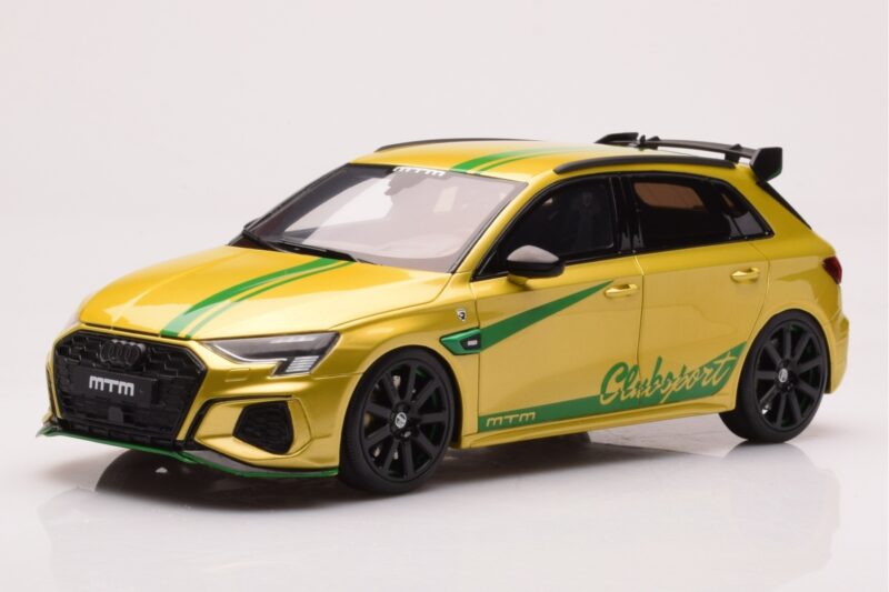 Audi S3 8Y MTM Clubsport Geltonas GT Spirit 1:18