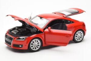 Audi TT 8J Raudonas Metallic Minichamps 1:18 100015021 Metalas - nuotrauka 2 iš 8