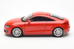 Audi TT 8J Raudonas Metallic Minichamps 1:18 100015021 Metalas - nuotrauka 4 iš 8