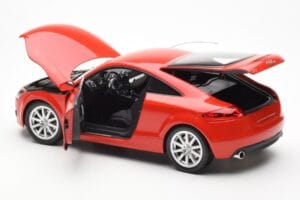 Audi TT 8J Raudonas Metallic Minichamps 1:18 100015021 Metalas - nuotrauka 5 iš 8