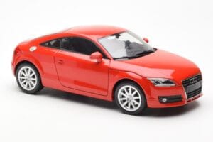 Audi TT 8J Raudonas Metallic Minichamps 1:18 100015021 Metalas - nuotrauka 6 iš 8