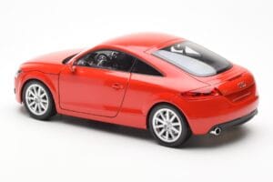 Audi TT 8J Raudonas Metallic Minichamps 1:18 100015021 Metalas - nuotrauka 7 iš 8