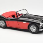 Austin-Healey 3000 Mk I Spider Juodas Raudonas Kyosho 1:18 - image 6 of 8