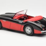 Austin-Healey 3000 Mk I Spider Juodas Raudonas Kyosho 1:18 - image 7 of 8