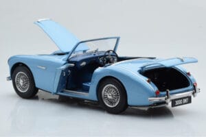 Austin-Healey 3000 Mk1 BN7 Mėlynas Kyosho 1:18 08149HBL Metalas - nuotrauka 3 iš 8