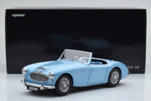 Austin-Healey 3000 Mk1 BN7 Mėlynas Kyosho 1:18 08149HBL Metalas - nuotrauka 8 iš 8
