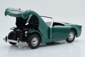 Austin-Healey Sprite Žalias Kyosho 1:18 08953LG Metalas - nuotrauka 2 iš 8