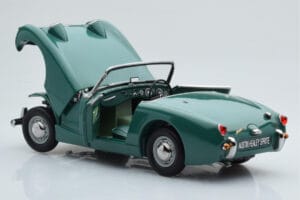 Austin-Healey Sprite Žalias Kyosho 1:18 08953LG Metalas - nuotrauka 3 iš 8