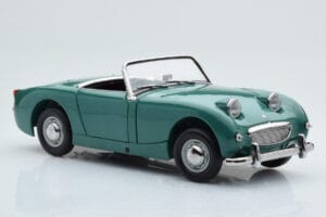 Austin-Healey Sprite Žalias Kyosho 1:18 08953LG Metalas - nuotrauka 6 iš 8