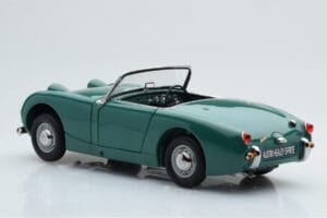 Austin-Healey Sprite Žalias Kyosho 1:18 08953LG Metalas - nuotrauka 7 iš 8