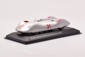 Auto Union Stromlinie #31 AVUS 1937 Sidabrinis Minichamps 1:43 5030900503 Metalas - nuotrauka 2 iš 4