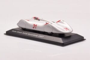 Auto Union Stromlinie #31 AVUS 1937 Sidabrinis Minichamps 1:43 5030900503 Metalas - nuotrauka 3 iš 4